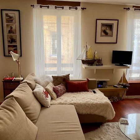 Chez Gwen, Très bel appartement vue mer latérale Le Tréport Extérieur photo